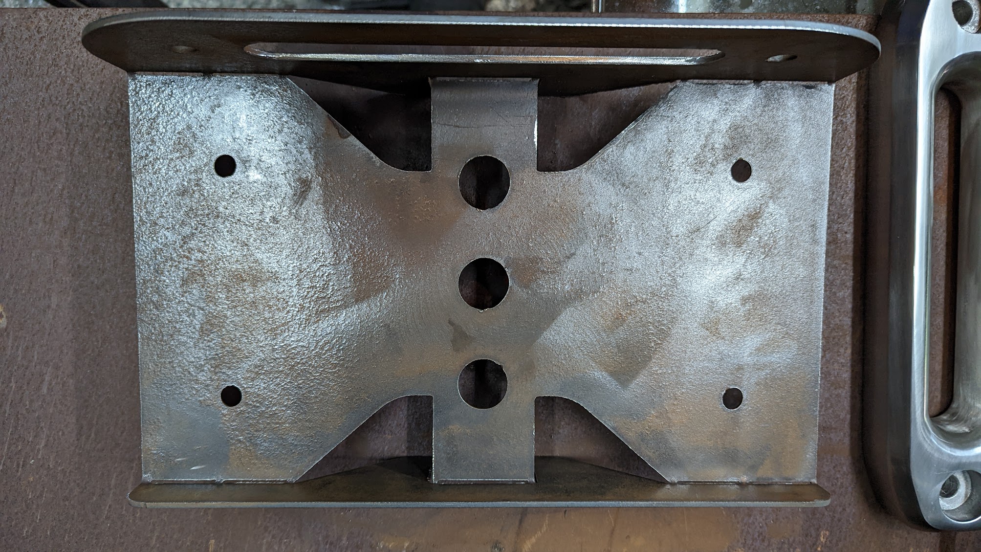 Harbor Freight Badlands Apex 12000 Winch Plate FireShare Langmuir