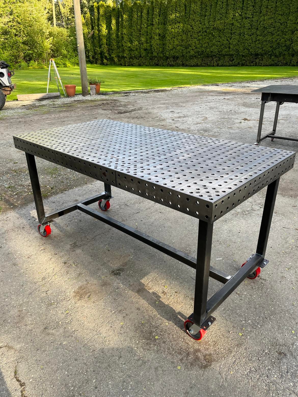 Arc Flat Weld table Mounting Plates FireShare Langmuir Systems