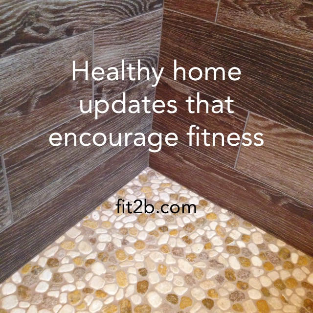 The next time you're ready to update any area in your home, consult this blog for "out of the box" ideas for creating more health and fitness in your environment -fit2b.com