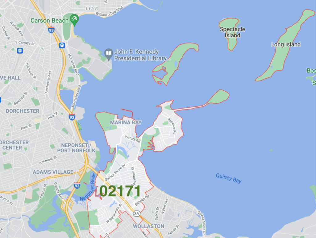 Boston housing top zip codes