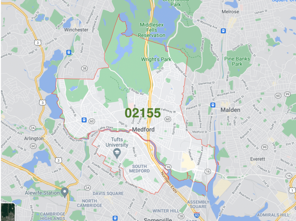 Boston housing top zip codes