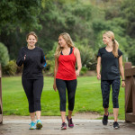 Group,Of,Women,In,Their,30s,Walking,Together,In,The