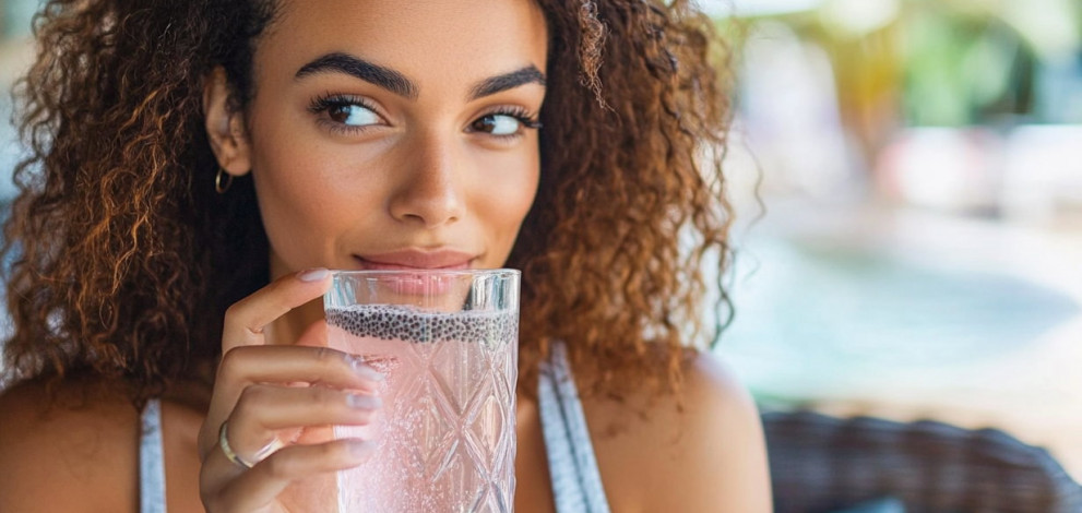 I drank chia seeds in water every day for a month–the benefits were instant