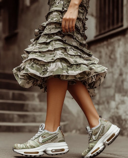 6 ways to wear a maxi skirt with trainers