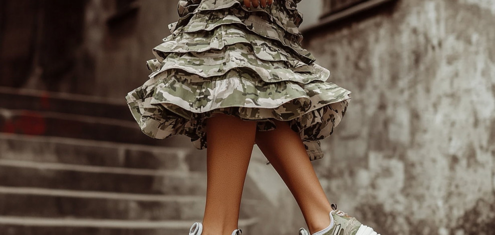 6 ways to wear a maxi skirt with trainers