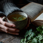 Busy working woman with no time for self-care Health coach shares 7 day seed infused morning ritual for a healthy start