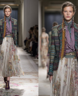 How to style sheer skirts the runway-approved way