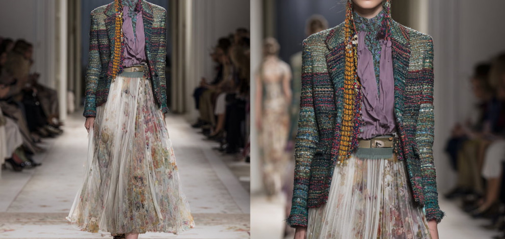 How to style sheer skirts the runway-approved way
