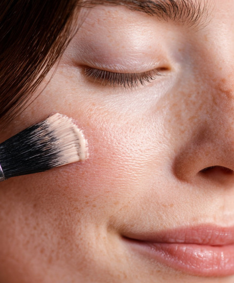 Why Everyone’s Applying Foundation With Their Hands Now