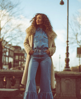 7 ways to style flared jeans like an off-duty model