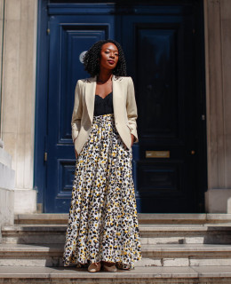 7 ways to wear a blazer according to the street style set