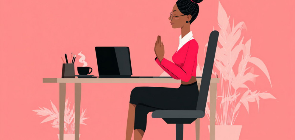 Diabetic Women at Desk Jobs How to Stay Active, Eat Right and Manage Stress Effectively