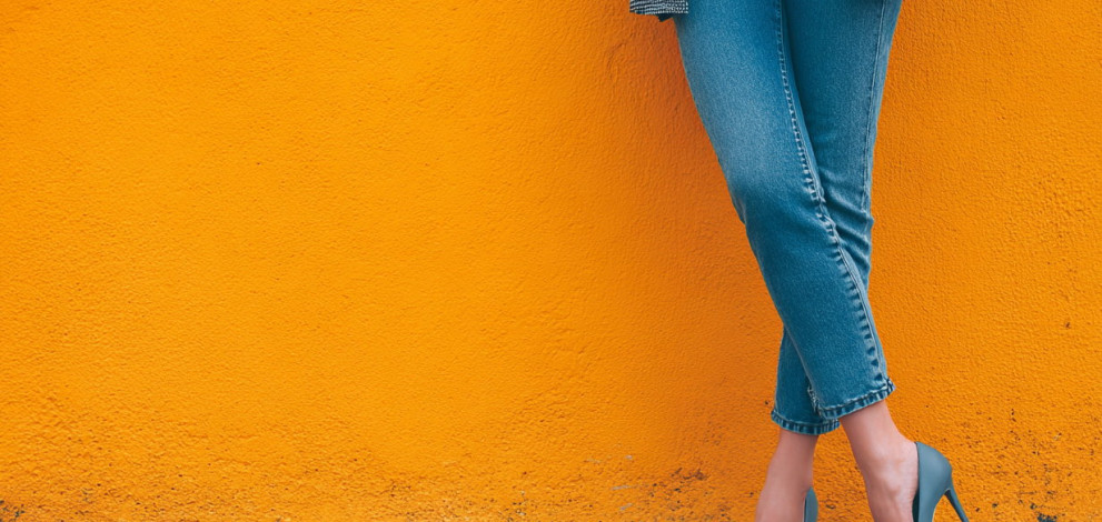 The comeback of low-heeled pumps in power dressing