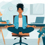 10-Minute Desk Yoga You'll Actually Want to Practice During Work