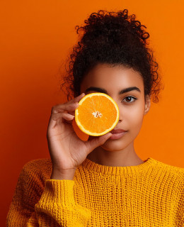 Eating more vitamin C can physically change your skin