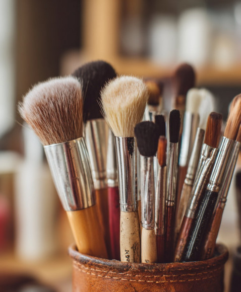 Types of face brushes and how they improve makeup finish