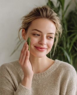 Women in 40s should apply these 5 things on face after bathing in summer for glowing skin