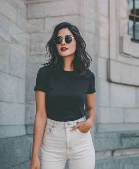 The Case for Wearing Neutral Jeans This Spring