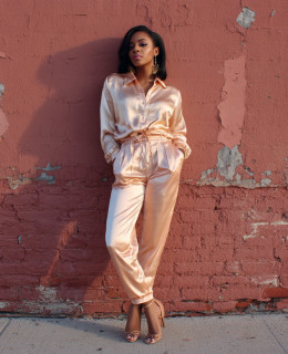 Satin Pants Are Having a Major Summer Moment