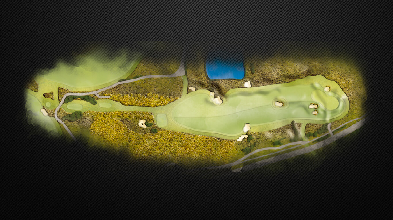 Cabot links map   hole 4