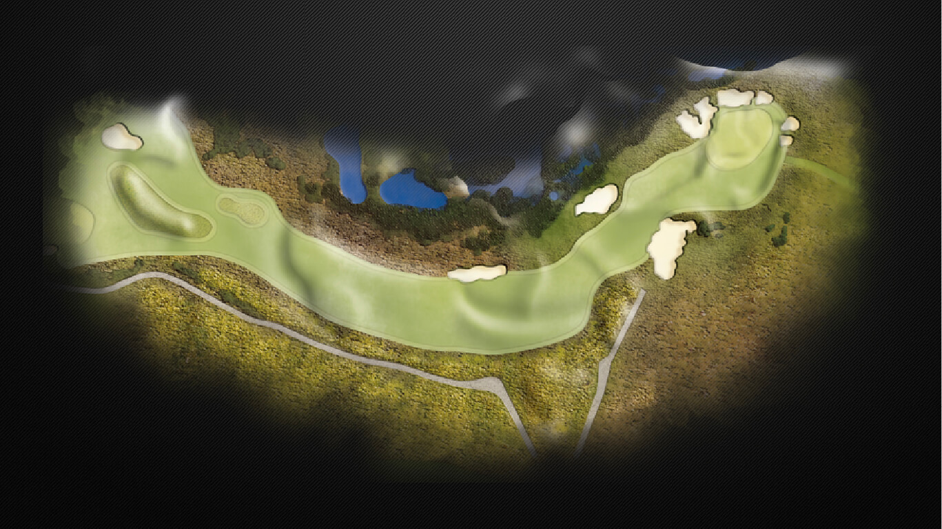 Cabot cliffs map   hole 5