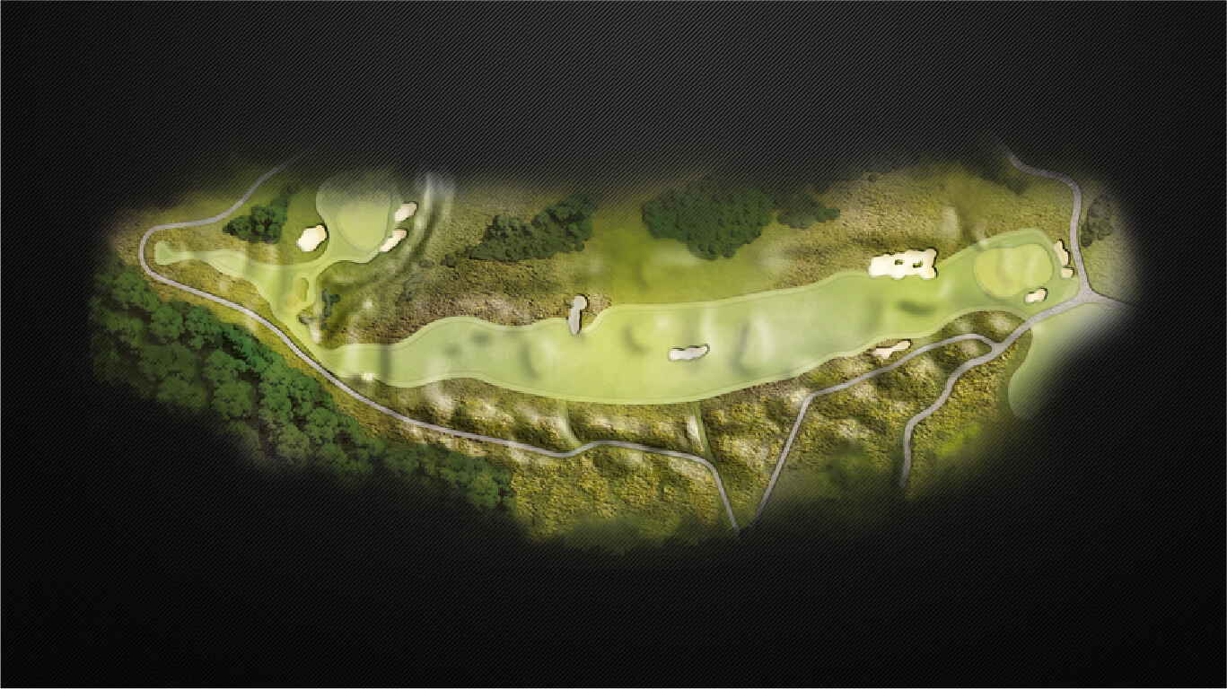 Cabot cliffs map   hole 8