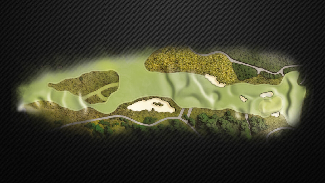 Cabot cliffs map   hole 11