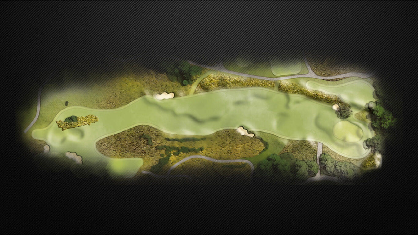Cabot cliffs map   hole 13