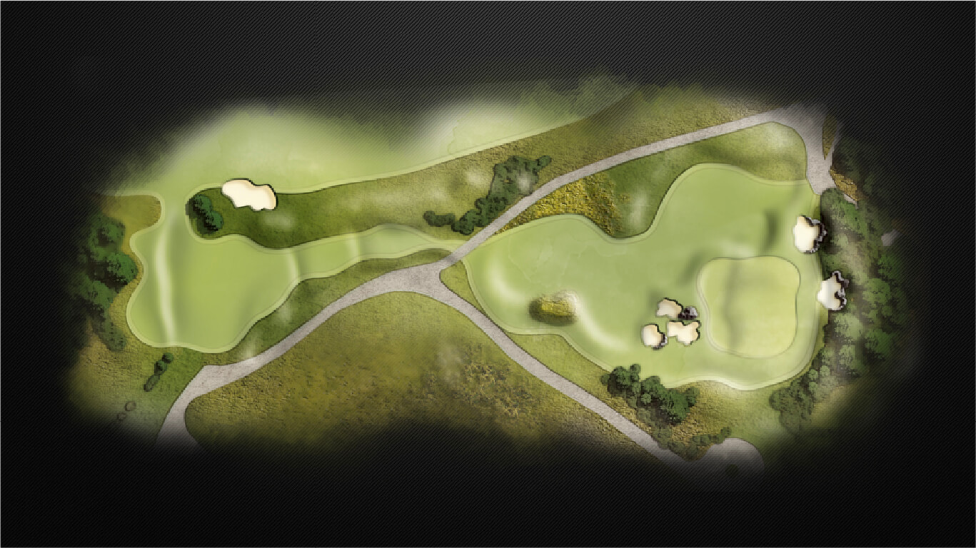 Cabot cliffs map   hole 14
