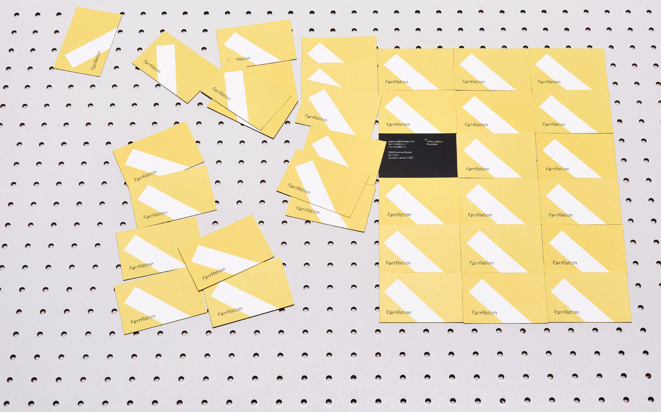 Formation business card