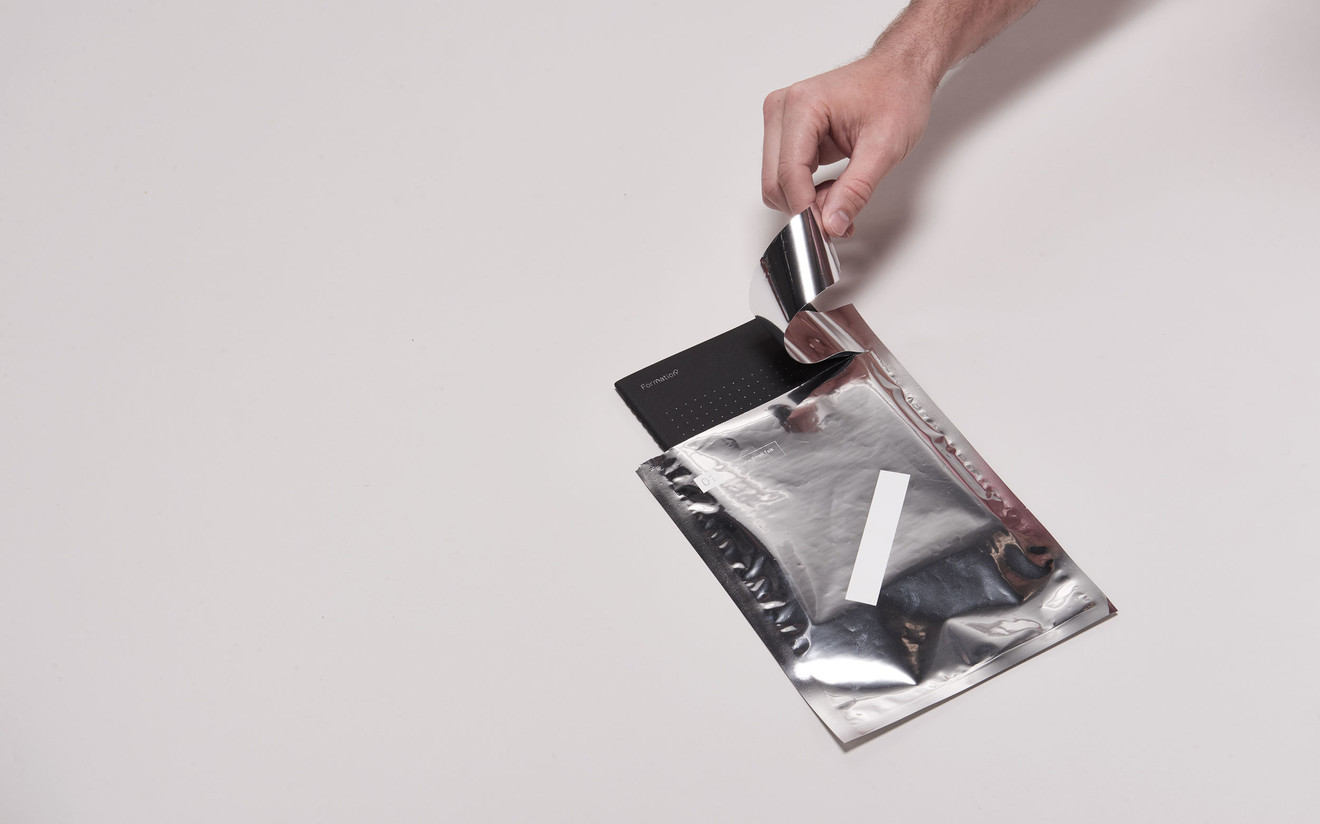 Formation sketchbook packaging
