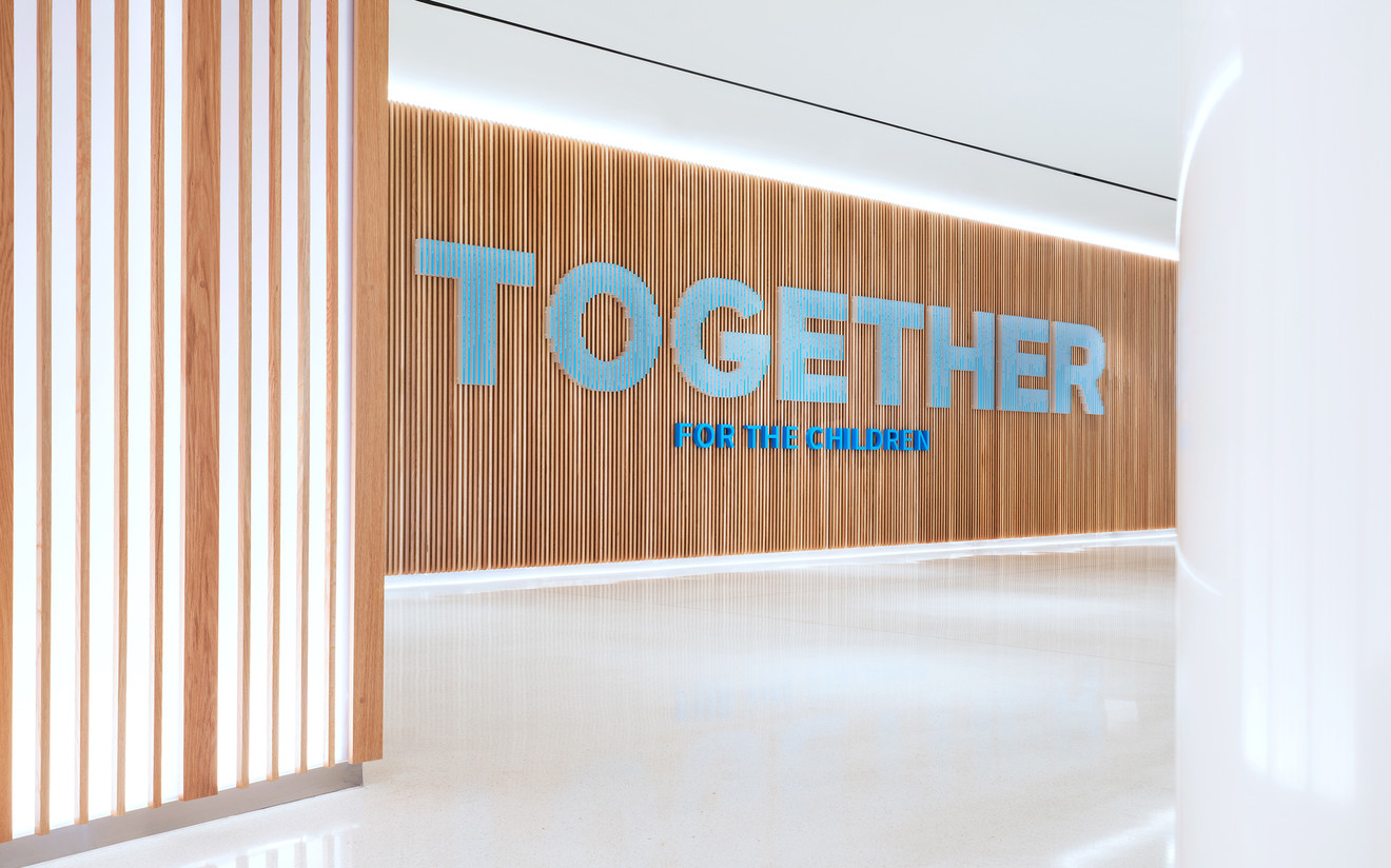 The Together Wall – campaign donor recognition exhibit