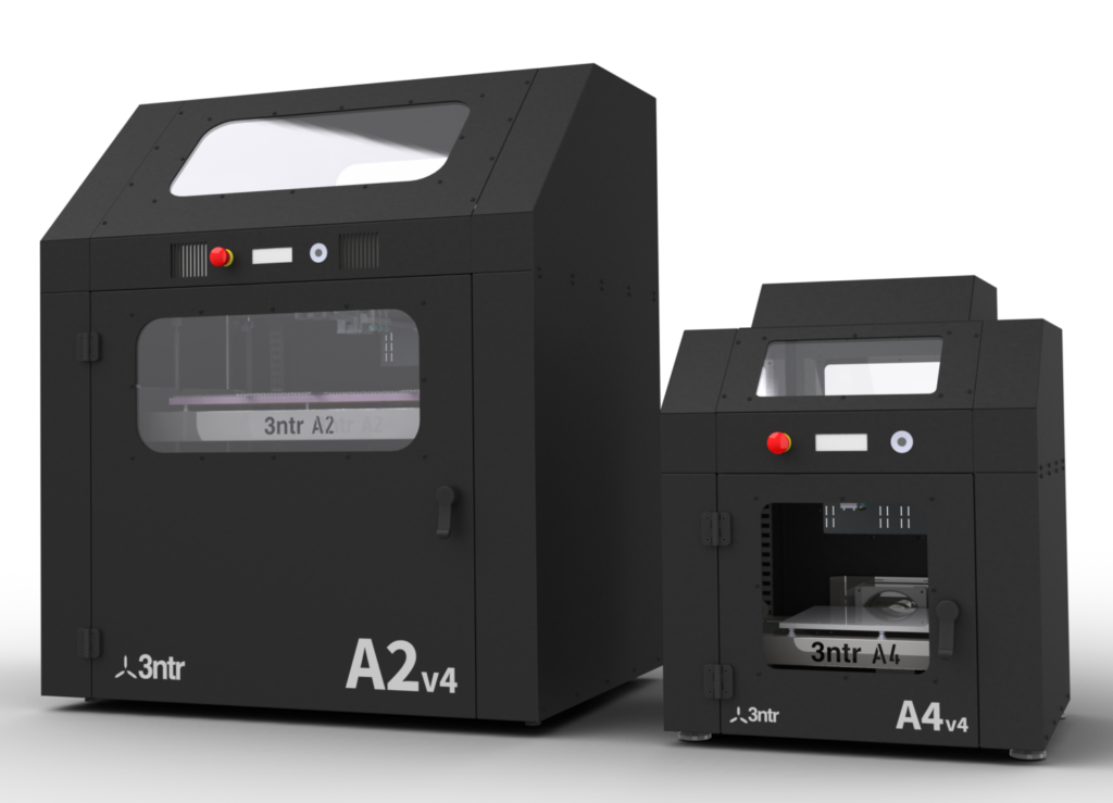 3ntr_A2V4_A4V4_family_cropped-Copy Industrial 3D printers from 3ntr. Models A2V4 and A4V4
