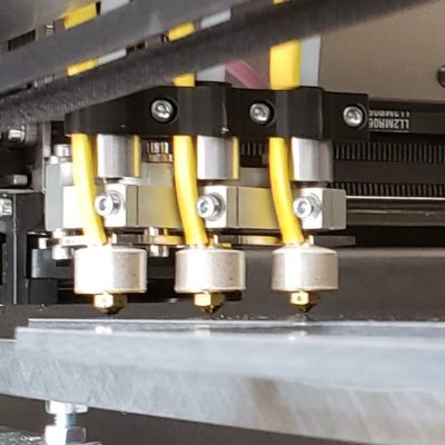 Multimaterials: ABS gear with a low friction iglidur bearing