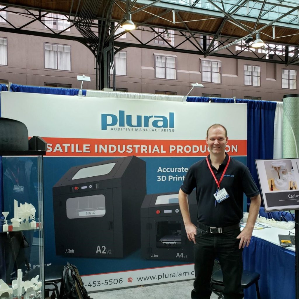 Plural Additive Manufacturing at the Investment Casting Institute Conference in St. Louis, October, 2019.