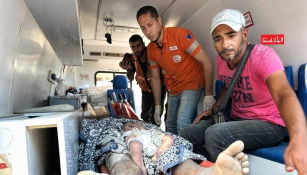 GAZA TENT TARPS & MEDS