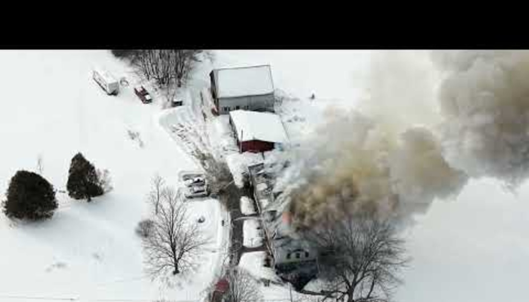 Mathews Farm House Fire