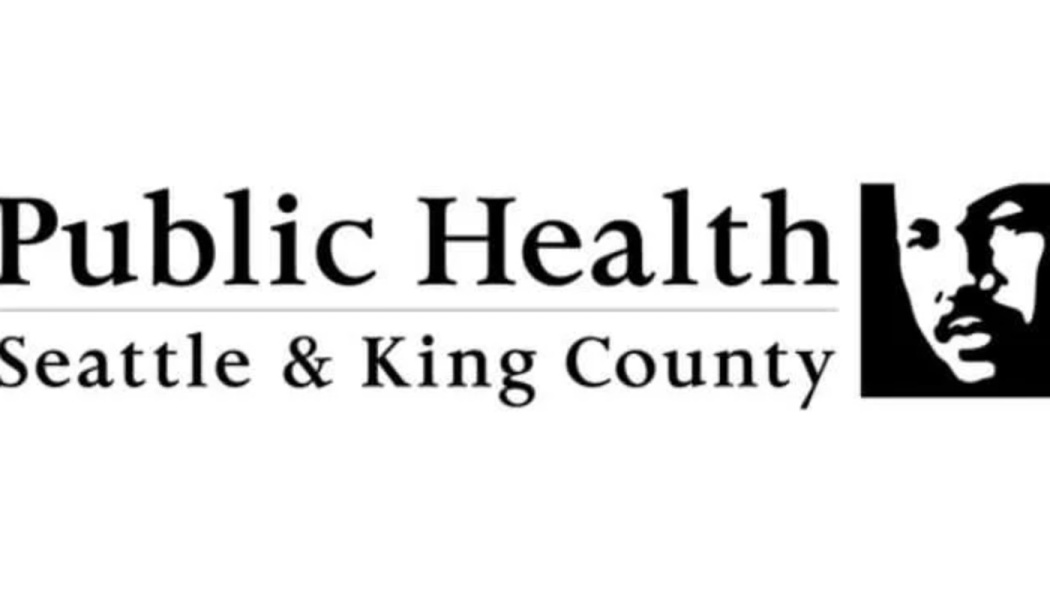 Public Health - Seattle & King County logo featuring text and a stylized portrait icon of Martin Luther King Jr.