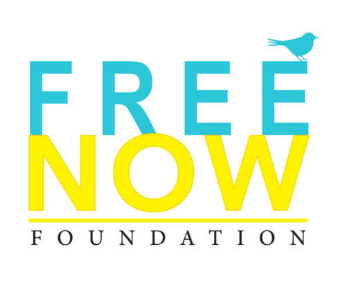 Free Now Foundation Stacked Logo Logo Square