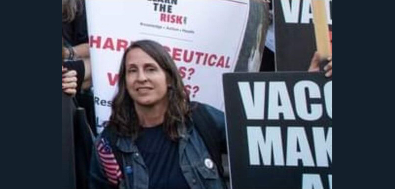 Jill Hawkins Vaxxed Free Now Foundation Volunteer