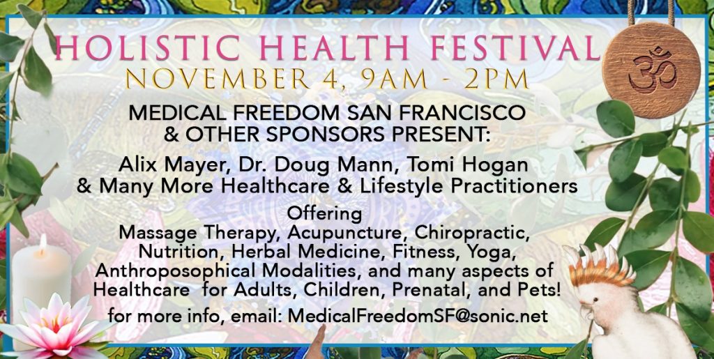 Holistic Health Festival in San Francisco