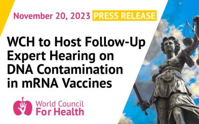Urgent Expert Hearing on Plasmidgate: Vaccine Contamination Evidence