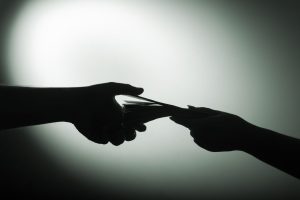 Corruption Handshake Money