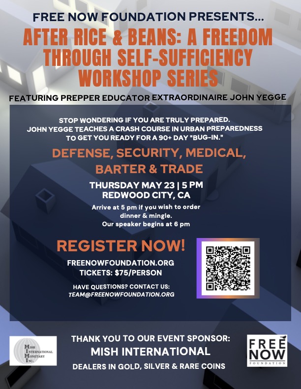 May 23 Prepper Event