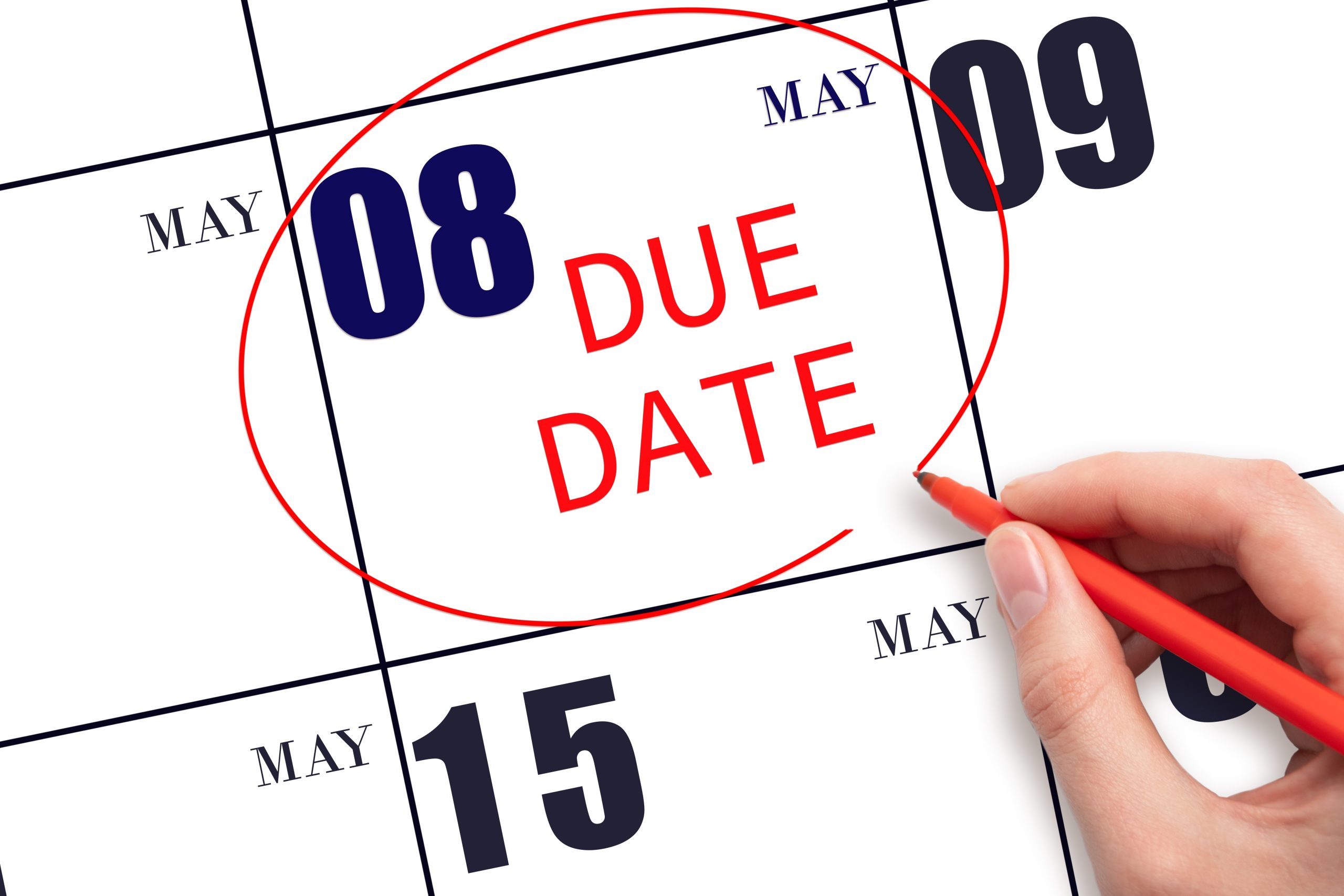 May 8 Due Date