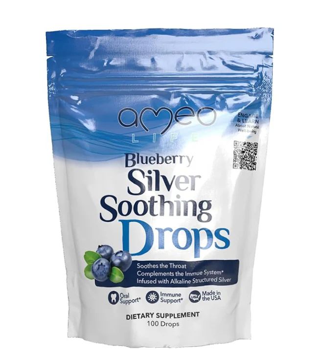Blueberry Silver Drops Brighteon Store