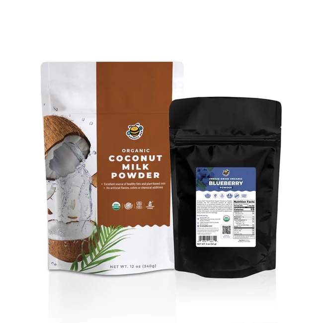 Coconut blueberry Smoothie Kit Brighteon Store