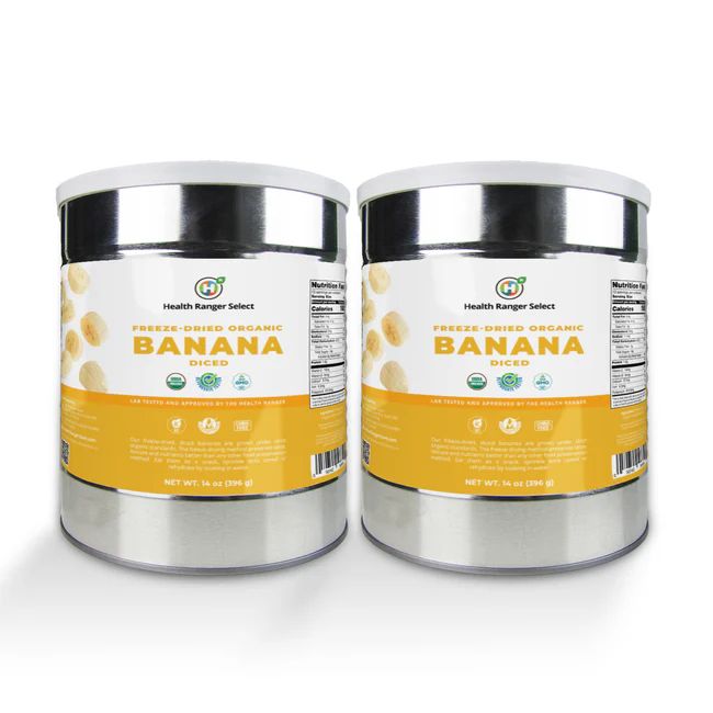 Freeze Dried Banana Brighteon Store