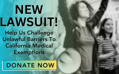 NEW Medical Exemption Suit Progress Toward Goal