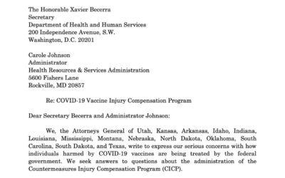 COVID Shot Injured with No Compensation, Attorneys General Bring New Hope